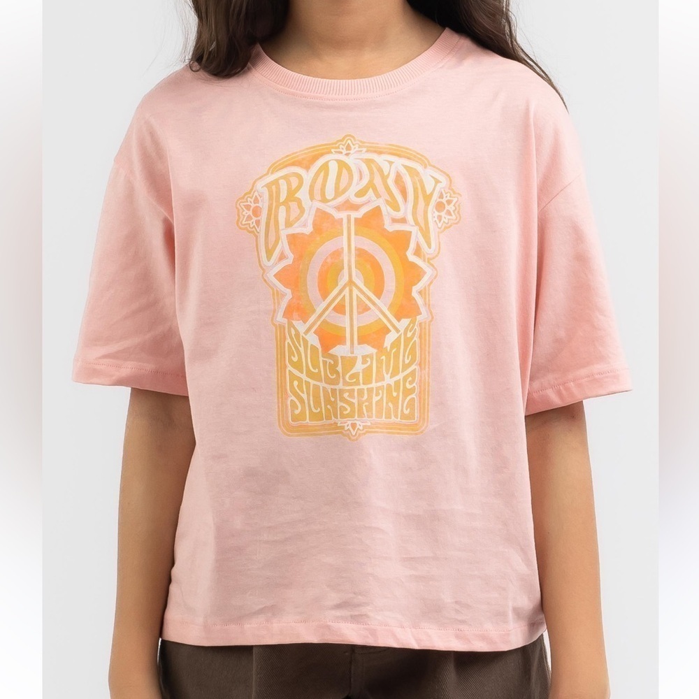 Roxy Girls’ Sun For All Seasons Tee! - Picture 2 of 9